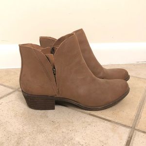 Lucky Brand Brown Booties